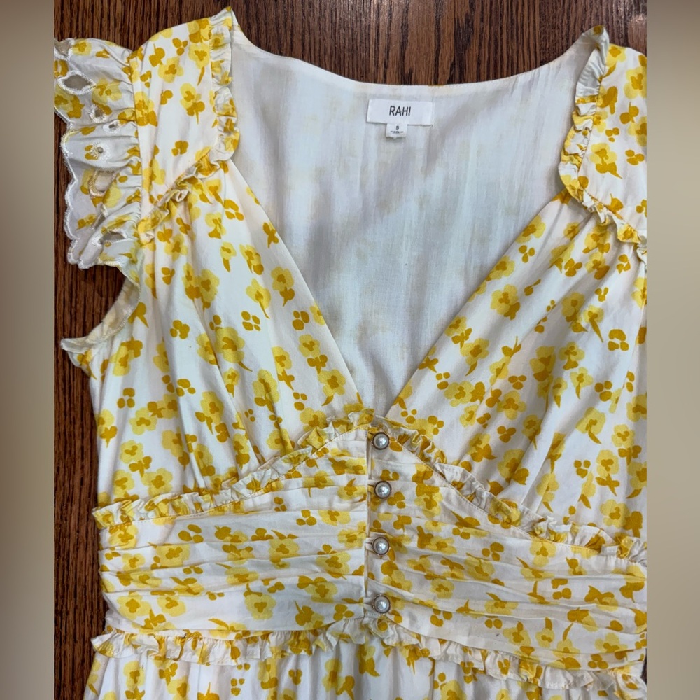 Rahi Petra Floral Print Midi Dress Women’s S - Picture 3 of 3